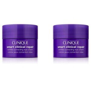 BOGO BUNDLE! Clinique Smart Clinical Repair Wrinkle Correcting Eye Creams